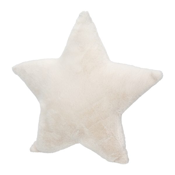 Cushion Star Textile Beige Grey 2 Assorted 45X13X43Cm 45X13X43Cm - Image 4
