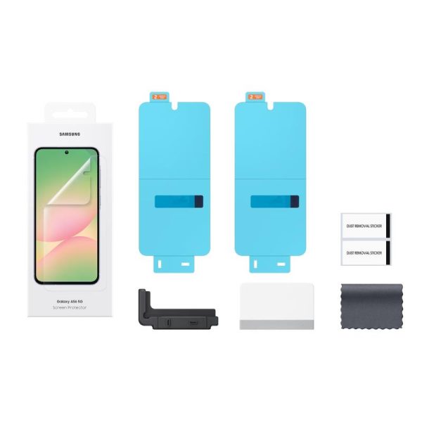 Screen Protector Samsung EF-UA566CTEGWW A566 Galaxy A56 5G Διάφανο (2 τεμ.) - Image 3