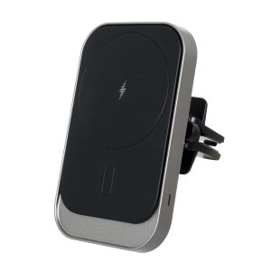 79695 Μαγνητική Βάση Κινητού Αυτοκινήτου Max 15W USB σε USB Type-C με Κλιπ στον Αεραγωγό – Ασύρματη Φόρτιση MagSafe QuickCharge 3.0