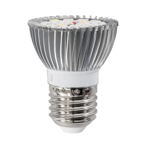 79691 Σποτ LED E27 MR16 28W 300lm 120° AC 220-240V IP20 Grow Light Full Spectrum – LED Σποτ Ανάπτυξης Φυτών για Κάλυψη Επιφάνειας 0.6m x 0.6m Πλήρους Φάσματος Φ5 x Υ6cm – Μωβ, Μπλε & Κόκκινο – 2 Χρόνια Εγγύηση
