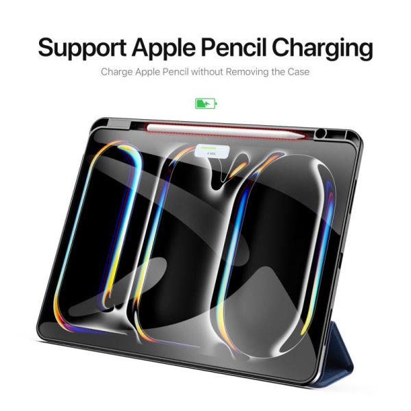 Θήκη TPU Flip Shock Proof Dux Ducis Domo Apple iPad Pro 13.0" (2024) Μαύρο - Image 3