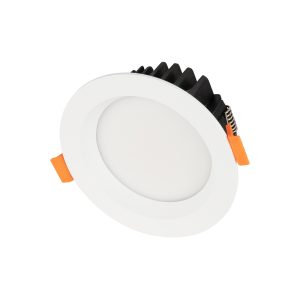 WATERA 60898 Χωνευτό Downlight Σποτ Panel LED 12W 1500lm 120° AC 220-240V Αδιάβροχο IP54 Ρυθμιζόμενο Λευκό CCT με Διακόπτη στο Σώμα 2700K/4500K/6000K Dimmable – Lumileds SMD Chip & TÜV SÜD Driver – Λευκό Ματ – Μ10.8 x Π10.8 x Υ3.2cm / Q9cm – 3 Χρόνια