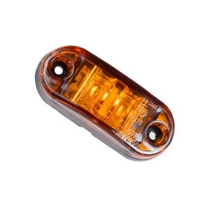 79908 Πλευρικά Φώτα Όγκου Φορτηγών LED 2xSMD2835 DC 10-30V 2W 134lm IP66 Πορτοκαλί – Μ6.5 x W3 x H1.8cm