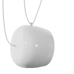 JASPER 01376 Μοντέρνό Κρεμαστό Φωτιστικό Καμπάνα Σετ Τρίφωτο 3 x E27 IP20 Λευκό Μέταλλο – Μ75 x Π75 x Υ22cm