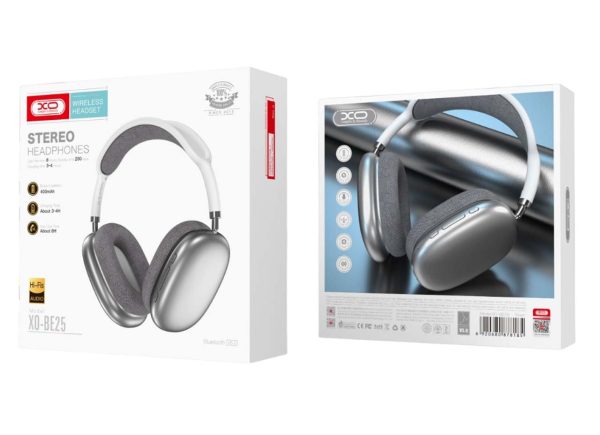 XO BE25 Bluetooth Ασημί - Image 3