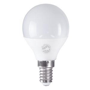 60014 Λάμπα LED E14 G45 Γλομπάκι 4W 376lm 260° AC 220-240V IP20 Φ4.5 x Υ7.8cm Θερμό Λευκό 2700K – 3 Years Warranty