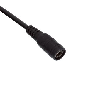 70748 Καλώδιο Τροφοδοσίας DC 2 Μέτρων από Female 2.1×5.5mm σε 2 x 0.3mm Ατερμάτιστο Καλώδιο Μ200 x Π1.1cm Μαύρο