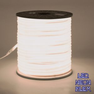 70591 TUBE 360° Degree Neon Flex Epistar LED SMD 2835 1m 12W/m 120LED/m 1080lm/m 360° DC 230V Αδιάβροχη IP68 Φυσικό Λευκό 4500K Dimmable