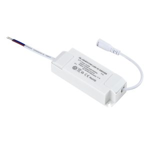 60222 ABS Πλαστικό Τροφοδοτικό SELV για Προϊόντα LED 9-21W AC 200-240V σε Constant Current DC 36-54V/300mA±5% PF0.95 IP20 M11 x Π4.3 x Υ2.5cm – TÜV Certified Driver – 5 Years Warranty