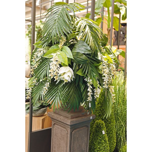Φυτό  Λευκό Τεχνητό 86cm - Image 2