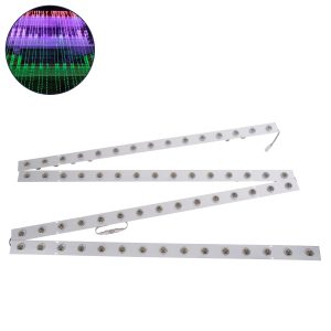 90119 4 x Digital Pixel Addressable Facade Aluminum Bars – 4 x Ψηφιακές Μπάρες Αλουμινίου Πρόσοψης Κτιρίων LED SMD 3535 45W 60LED 60PIXEL SPI/TTL Protocol IC UCS512B 2700lm 120° DC 12V IP67 RGB – Ασημί Σώμα – Μ400 x Π4.5 x Υ3.6cm – 4 Μπάρες