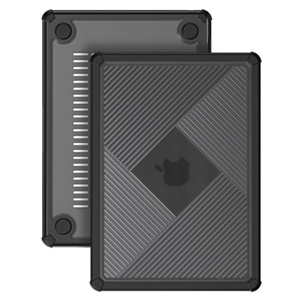 Θήκη TPU Flip Shock Proof Dux Ducis LCGH Apple MacBook Air 13.6" (2022/2024) Μαύρο