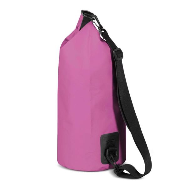 Αδιάβροχο Σακίδιο Ώμου 10L PVC Ροζ - Image 2