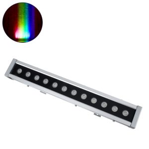 WASHER-DAIA S-90997 Μπάρα Φωτισμού Wall Washer LED 96W 10080lm 30° AC 230V Αδιάβροχο IP65 Μ52 x Π7.5 x Υ7cm Πολύχρωμο 4in1 RGBW DMX512 Display on Body – Ασημί
