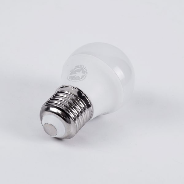 60018 Λάμπα LED E27 G45 Γλομπάκι 4W 400lm 260° AC 220-240V IP20 Φ4.5 x Υ7.8cm Ψυχρό Λευκό 6000K - 3 Years Warranty - Image 3
