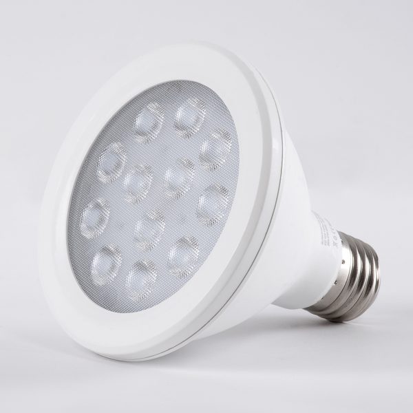 60084 Λάμπα LED E27 PAR30 Σποτ 12W 1200lm 36° AC 220-240V IP20 Φ9.5 x Υ9.5cm Ψυχρό Λευκό 6000K - 3 Χρόνια Εγγύηση - Image 2