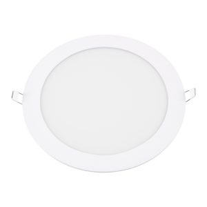60189 Χωνευτό LED Panel Φ22cm 20W 2120lm 120° AC 220-240V IP20 Φ22.2 x Υ1.9cm Φυσικό Λευκό 4500K – 3 Years Warranty