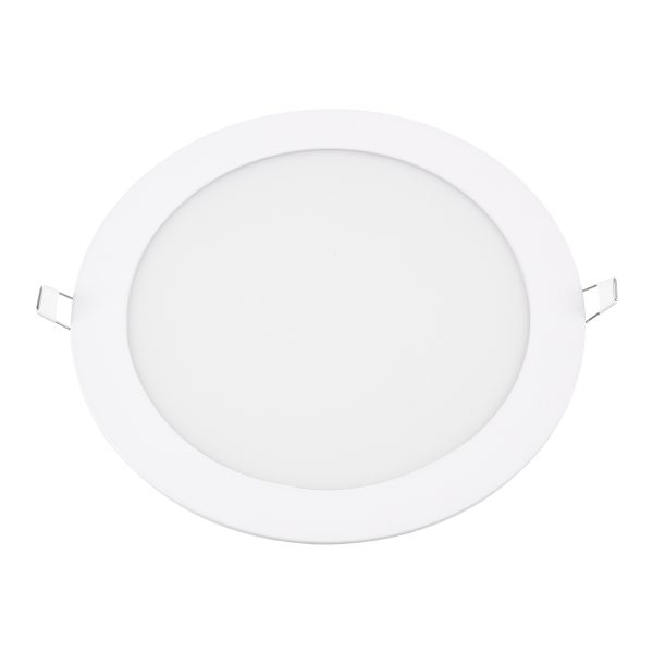 60189 Χωνευτό LED Panel Φ22cm 20W 2120lm 120° AC 220-240V IP20 Φ22.2 x Υ1.9cm Φυσικό Λευκό 4500K - 3 Years Warranty - Image 2