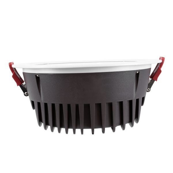 60194 Χωνευτό LED Panel Downlight Φ22cm 42W 5250lm 60° AC 220-240V IP20 Φ22 x Υ9.5cm Ψυχρό Λευκό 6000K - OSRAM LED CHIP TECHNOLOGY - 5 Years Warranty - Image 4
