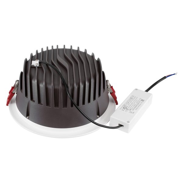 60194 Χωνευτό LED Panel Downlight Φ22cm 42W 5250lm 60° AC 220-240V IP20 Φ22 x Υ9.5cm Ψυχρό Λευκό 6000K - OSRAM LED CHIP TECHNOLOGY - 5 Years Warranty - Image 5