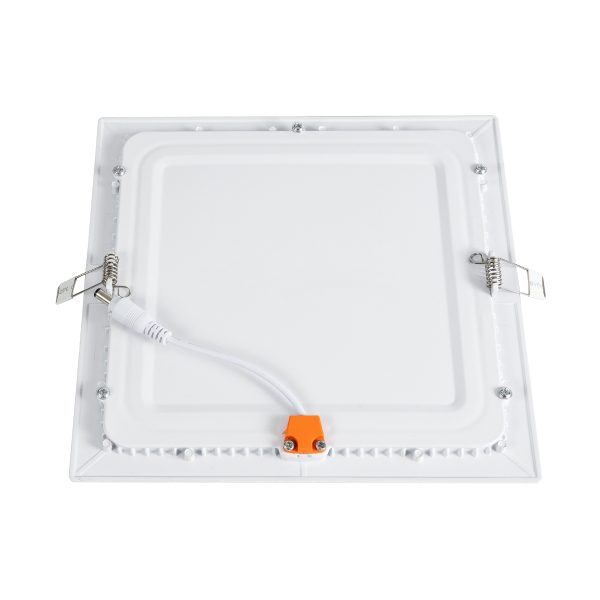 60199 Χωνευτό LED Panel 20W 2060lm 120° AC 220-240V IP20 Μ22.5 x Π22.5 x Υ1.9cm Θερμό Λευκό 2700K - 3 Χρόνια Εγγύηση - Image 4