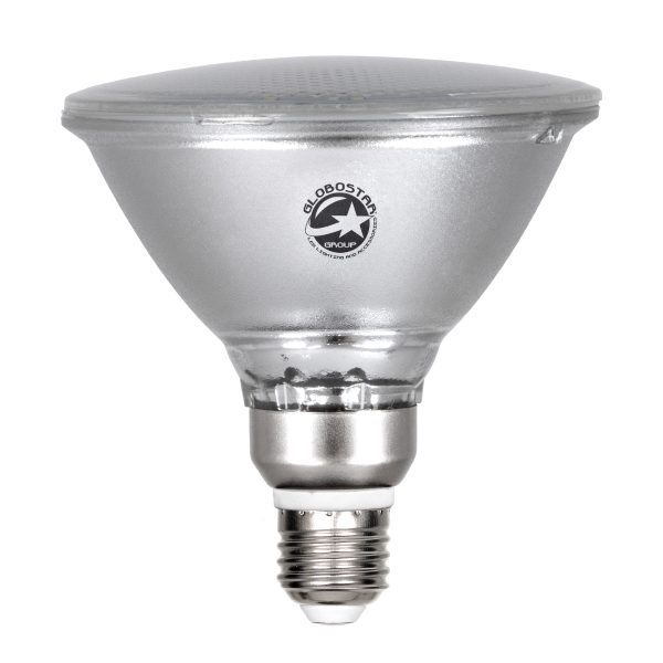 60228 Λάμπα LED E27 PAR38 Κήπου Σκληρού Υάλου 18W 1800lm 60° AC 220-240V IP65 Φ12 x Υ13cm Θερμό Λευκό 2700K - 3 Years Warranty - Image 2