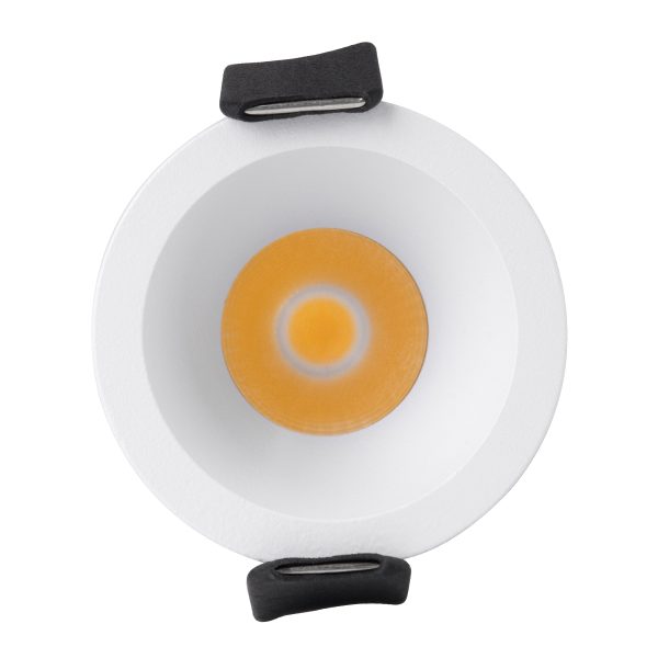 MICRO-S 60236 Χωνευτό LED Spot Downlight TrimLess Φ4cm 5W 650lm 38° AC 220-240V IP20 Φ4 x Υ5.9cm - Στρόγγυλο - Λευκό - Φυσικό Λευκό 4500K - Bridgelux COB - 5 Years Warranty - Image 5