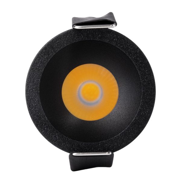 MICRO-S 60238 Χωνευτό LED Spot Downlight TrimLess Φ4cm 5W 650lm 38° AC 220-240V IP20 Φ4 x Υ5.9cm - Στρόγγυλο - Μαύρο - Φυσικό Λευκό 4500K - Bridgelux COB - 5 Years Warranty - Image 5