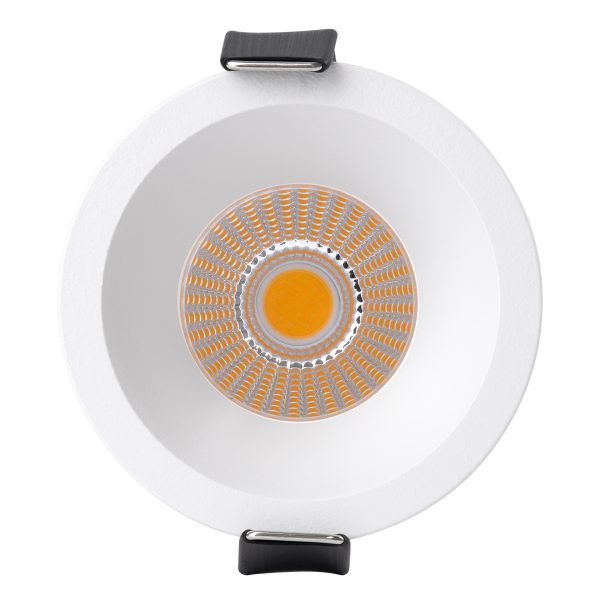 MICRO-B 60243 Χωνευτό LED Spot Downlight TrimLess Φ6cm 7W 875lm 38° AC 220-240V IP20 Φ6 x Υ7.8cm - Στρόγγυλο - Λευκό - Θερμό Λευκό 2700K - Bridgelux COB - 5 Years Warranty - Image 5