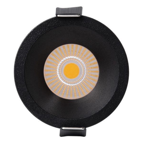 MICRO-B 60244 Χωνευτό LED Spot Downlight TrimLess Φ6cm 7W 910lm 38° AC 220-240V IP20 Φ6 x Υ7.8cm - Στρόγγυλο - Μαύρο - Φυσικό Λευκό 4500K - Bridgelux COB - 5 Years Warranty - Image 5
