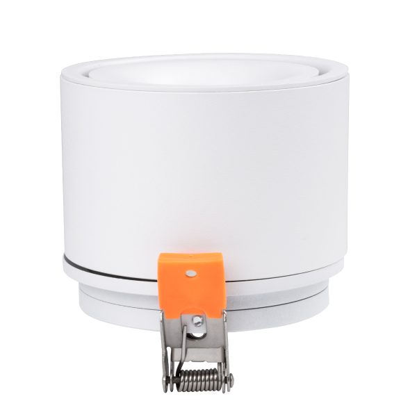 OMEGA-R 60295 Χωνευτό LED Spot Downlight TrimLess Φ10cm 12W 1500lm 36° AC 220-240V IP20 Φ10 x Υ8.2cm - Στρόγγυλο - Λευκό - Θερμό Λευκό 2700K - Bridgelux COB - 5 Years Warranty - Image 4