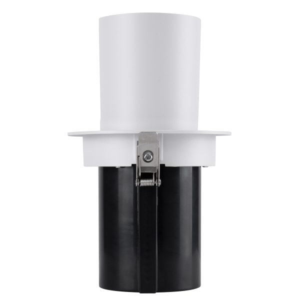 VIRGO-B 60310 Χωνευτό LED Spot Downlight TrimLess Φ13.5cm 20W 2600lm 36° AC 220-240V IP20 Φ13.5cm x Υ14cm - Στρόγγυλο - Λευκό με Μαύρο Κάτοπτρο - Φυσικό Λευκό 4500K - Bridgelux COB - 5 Years Warranty - Image 5