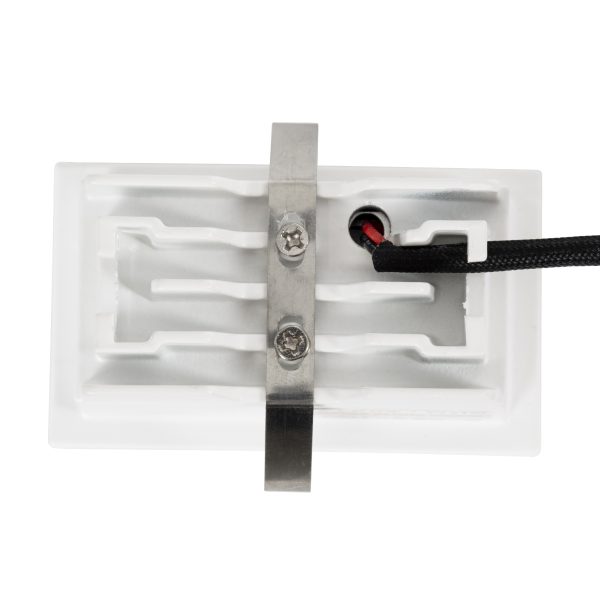 LUMINAR SUPERIOR 60317 Χωνευτό LED Spot Downlight TrimLess 4W 540lm 36° AC 220-240V IP20 Μ7.5 x Π4.3 x Υ4.5cm - Λευκό με Μαύρο Κάτοπτρο - Θερμό Λευκό 2700K - Bridgelux High Lumen Chip Gen2 - TÜV Certified Driver - 5 Years Warranty - Image 4
