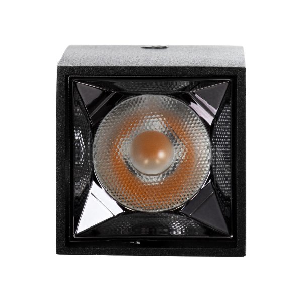 LUMINAR 60321 Downlight Σποτ LED 3W 405lm 36° AC 220-240V IP20 Θερμό Λευκό 2700K - Bridgelux COB Chip & TÜV SÜD Driver - Μαύρο Ματ - Μ4.2 x Π4.2 x Υ6.6cm - 5 Χρόνια Εγγύηση - Image 5