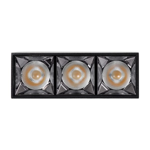 LUMINAR SUPERIOR 60324 Επιφανειακό LED Spot Downlight TrimLess 12W 1680lm 36° AC 220-240V IP20 Μ11.8 x Π4.2 x Υ6.6cm - Μαύρο με Κάτοπτρο Χρωμίου - Φυσικό Λευκό 4500K - Bridgelux High Lumen Chip Gen2 - TÜV Certified Driver - 5 Years Warranty - Image 5
