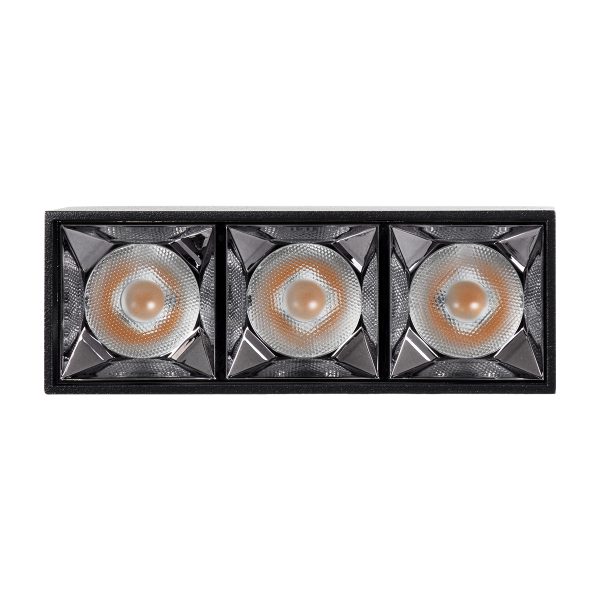LUMINAR SUPERIOR 60325 Επιφανειακό LED Spot Downlight TrimLess 12W 1620lm 36° AC 220-240V IP20 Μ11.8 x Π4.2 x Υ6.6cm - Μαύρο με Κάτοπτρο Χρωμίου - Θερμό Λευκό 2700K - Bridgelux High Lumen Chip Gen2 - TÜV Certified Driver - 5 Years Warranty - Image 5