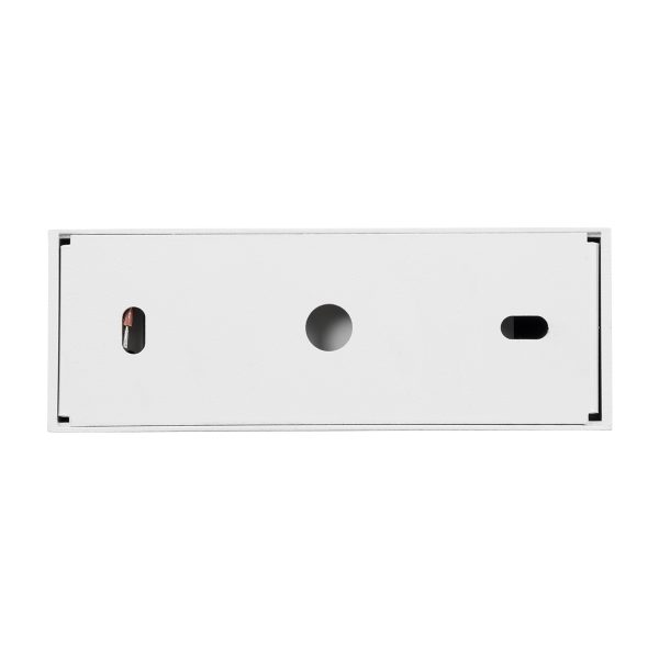 LUMINAR SUPERIOR 60326 Επιφανειακό LED Spot Downlight TrimLess 12W 1680lm 36° AC 220-240V IP20 Μ11.8 x Π4.2 x Υ6.6cm - Λευκό με Κάτοπτρο Χρωμίου - Φυσικό Λευκό 4500K - Bridgelux High Lumen Chip Gen2 - TÜV Certified Driver - 5 Years Warranty - Image 4