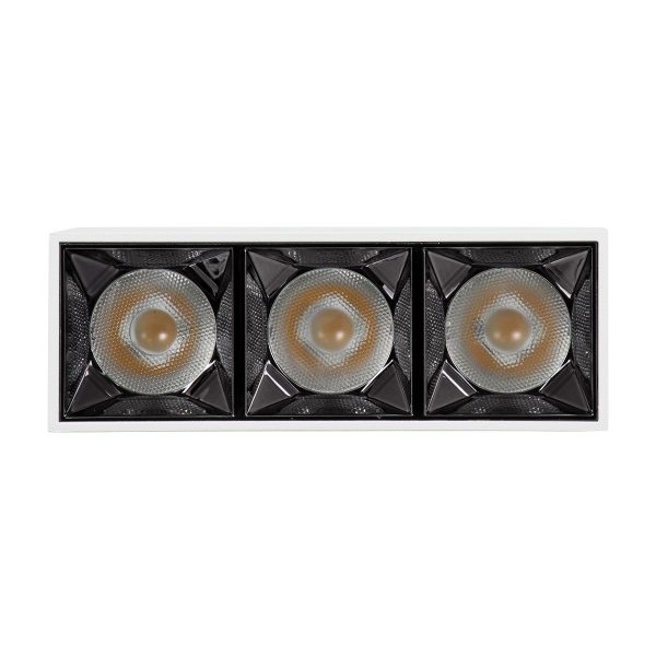 LUMINAR SUPERIOR 60326 Επιφανειακό LED Spot Downlight TrimLess 12W 1680lm 36° AC 220-240V IP20 Μ11.8 x Π4.2 x Υ6.6cm - Λευκό με Κάτοπτρο Χρωμίου - Φυσικό Λευκό 4500K - Bridgelux High Lumen Chip Gen2 - TÜV Certified Driver - 5 Years Warranty - Image 5