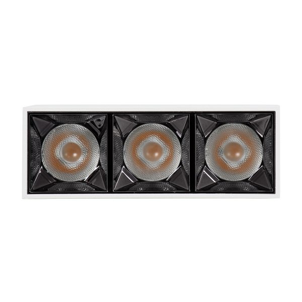LUMINAR SUPERIOR 60327 Επιφανειακό LED Spot Downlight TrimLess 12W 1620lm 36° AC 220-240V IP20 Μ11.8 x Π4.2 x Υ6.6cm - Λευκό με Κάτοπτρο Χρωμίου - Θερμό Λευκό 2700K - Bridgelux High Lumen Chip Gen2 - TÜV Certified Driver - 5 Years Warranty - Image 5
