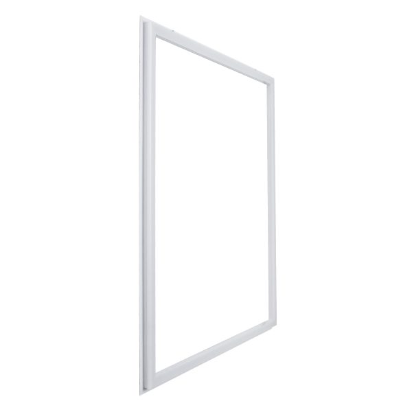 60369 Χωνευτό LED Panel Linear Frameless Super Slim 60x60cm 48W 5520lm 120° CRI≥85Ra AC 220-240V IP44 Μ60 x Π60 x Υ1.5cm - Φυσικό Λευκό 4500K - TÜV Certified Driver - 5 Years Warranty - Image 4