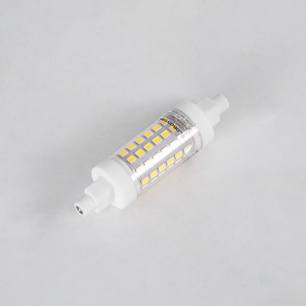 60393 Λάμπα LED R7S 78mm 7W 847lm 360° AC 220-240V IP20 Φ2 x Υ7.8cm Ψυχρό Λευκό 6000K - 3 Years Warranty - Image 2