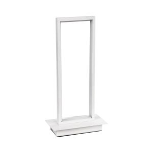 CORNELIE 60461 Επιτραπέζιο Φωτιστικό LED CCT 18W 1980lm 200° AC 220-240V – Εναλλαγή Φωτισμού μέσω Διακόπτη On/Off All In One Ψυχρό 6000k+Φυσικό 4500k+Θερμό 2700k Μ18 x Π10 x Υ36cm – Λευκό – 3 Χρόνια Εγγύηση