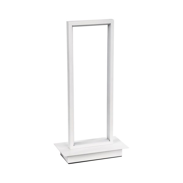 CORNELIE 60461 Επιτραπέζιο Φωτιστικό LED CCT 18W 1980lm 200° AC 220-240V - Εναλλαγή Φωτισμού μέσω Διακόπτη On/Off All In One Ψυχρό 6000k+Φυσικό 4500k+Θερμό 2700k Μ18 x Π10 x Υ36cm - Λευκό - 3 Χρόνια Εγγύηση - Image 2