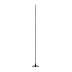 DALUMA 60470 Μοντέρνο Επιδαπέδιο Φωτιστικό LED 24W 2640lm 200° AC 220-240V IP20 Ρυθμιζόμενο Λευκό CCT από 2700K έως 6000K – Μαύρο – Μ18 x Π18 x Υ160cm – 3 Χρόνια Εγγύηση