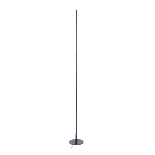 DALUMA 60470 Μοντέρνο Επιδαπέδιο Φωτιστικό LED 24W 2640lm 200° AC 220-240V IP20 Ρυθμιζόμενο Λευκό CCT από 2700K έως 6000K - Μαύρο - Μ18 x Π18 x Υ160cm - 3 Χρόνια Εγγύηση - Image 3