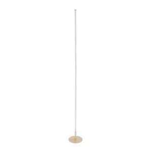 DALUMA 60472 Μοντέρνο Επιδαπέδιο Φωτιστικό LED 24W 2640lm 200° AC 220-240V IP20 Ρυθμιζόμενο Λευκό CCT από 2700K έως 6000K – Χρυσό Πλατίνα – Μ18 x Π18 x Υ160cm – 3 Χρόνια Εγγύηση
