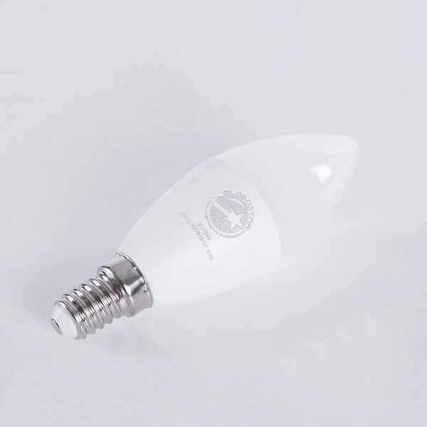 60488 Έξυπνη Λάμπα LED E14 C37 Κεράκι Smart Home Wifi 5.5W 550lm 260° AC 220-240V IP20 Φ3.7 x Υ11cm RGB+CCT - Εναλλαγή Φωτισμού & Dimming μέσω Εφαρμογής Tuya - Bridgelux Chip - 3 Χρόνια Εγγύηση - Image 3