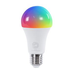 60490 Έξυπνη Λάμπα LED E27 A60 Γλόμπος Smart Home Wifi 12W 1200lm 260° AC 220-240V IP20 Φ6 x Υ12cm RGB+CCT – Εναλλαγή Φωτισμού & Dimming μέσω Εφαρμογής Tuya – Bridgelux Chip – 3 Χρόνια Εγγύηση