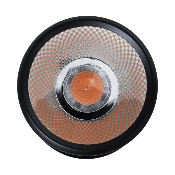 DETRONIC 60505 Επιφανειακό Κινούμενο Spot Downlight LED 10W 1250lm 24° AC 220-240V IP20 Φ9cm x Υ16cm - Στρόγγυλο - Μαύρο - Θερμό Λευκό 2700K - Bridgelux COB - TÜV Certified Driver - 5 Χρόνια Εγγύηση - Image 3