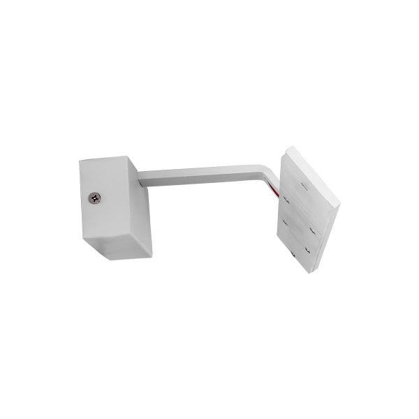MIRROR 60512 Φωτιστικό Τοίχου - Απλίκα LED 12W 1440lm 120° AC 85-265V IP54 Φυσικό Λευκό 4500K Λευκό Μέταλλο - Μ42 x Π5 x Υ15cm - 2 Xρόνια Εγγύηση - Image 4